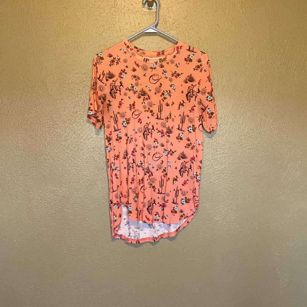Two fly cowboy shirt size small